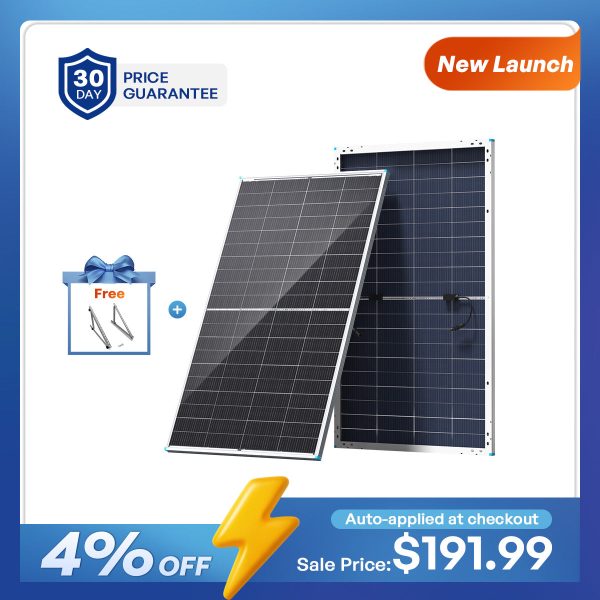 100/200W N-Type Bifacial Solar Panel