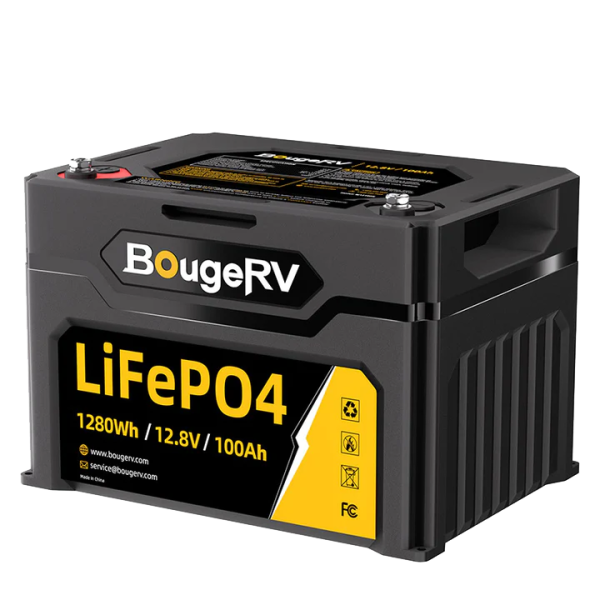12V 1280Wh/100Ah LiFePO4 Battery