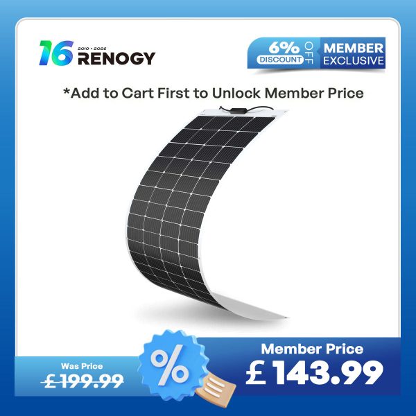 200W Flexible Solar Panel