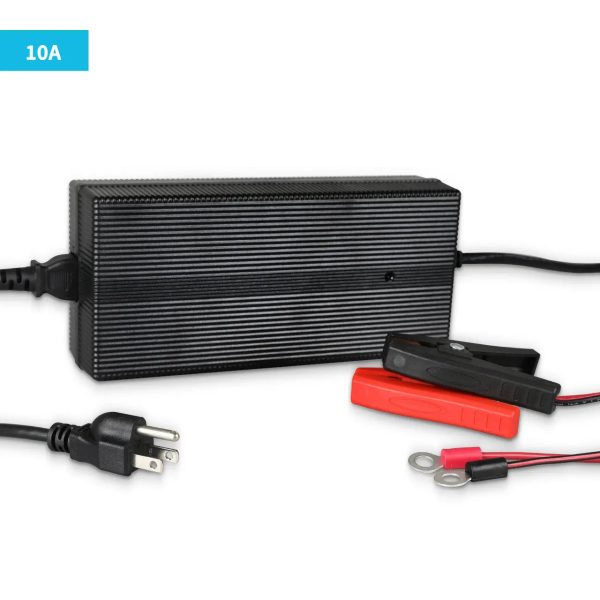 24V 10A AC-to-DC LFP Portable Battery Charger