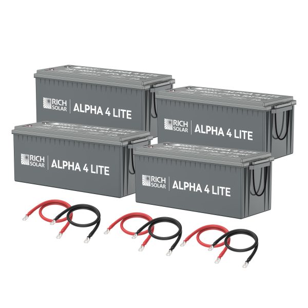24V – 400AH – 10.2kWh Lithium Battery Bank