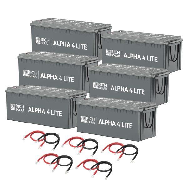 24V – 600AH – 15.3kWh Lithium Battery Bank