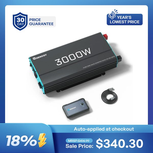 3000W/2000W/1000W/700W 12V Pure Sine Wave Inverter