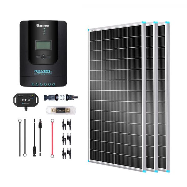 600W 12V Starter Solar Panel Kit