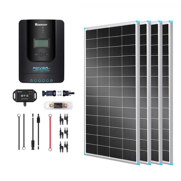 800W 12V Starter Solar Panel Kit