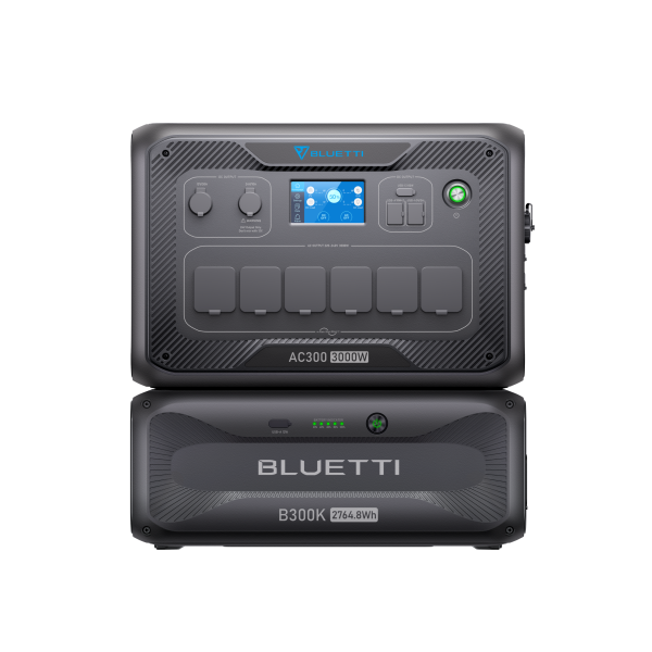 BLUETTI AC300 + B300K Home Battery Backup 2765Wh