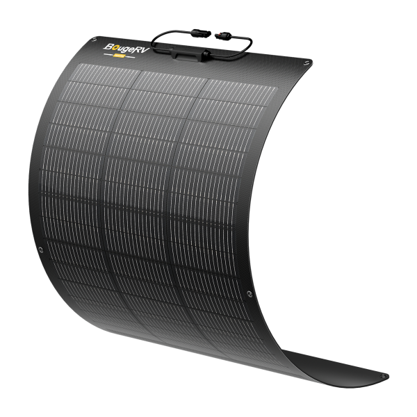 BougeRV Arch Pro 100W N-Type TOPCon Flexible Solar Panel (12V/24V Compatible)