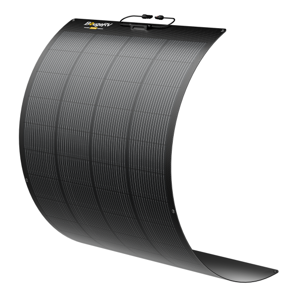 BougeRV Arch Pro 200W N-Type TOPCon Flexible Solar Panel (12/24V Compatible)