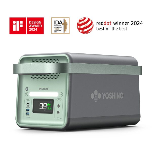 Yoshino B2000 Solid-State Portable Power Station – 2000W | 1326Wh
