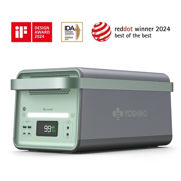 Yoshino B4000 Solid-State Portable Power Station – 4000W | 2611Wh