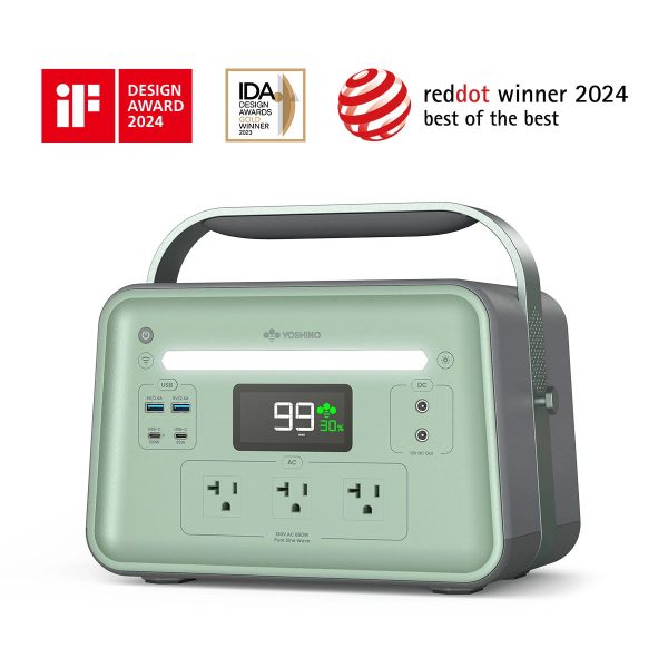 Yoshino B660 Solid-State Portable Power Station – 660W | 602Wh