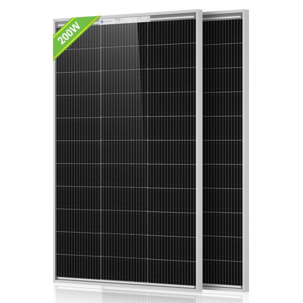 Eco-Worthy 100W 18V Monocrystalline Solar Panel High Efficiency Module RV Marine Boat Caravan Off Grid