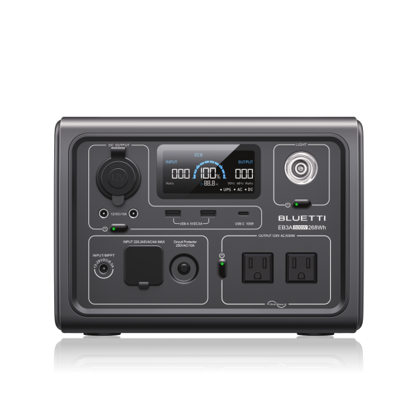 BLUETTI EB3A Portable Power Station 268Wh