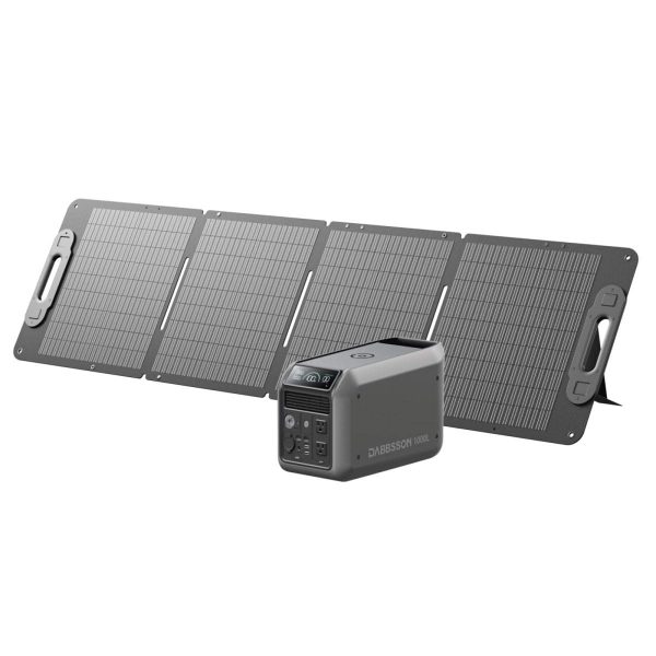 Dabbsson 1000L Portable Solar Generator | 1008Wh, 1200W