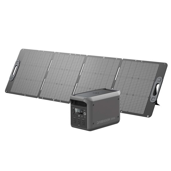Dabbsson 2000L Portable Solar Generator | 2048Wh, 2200W