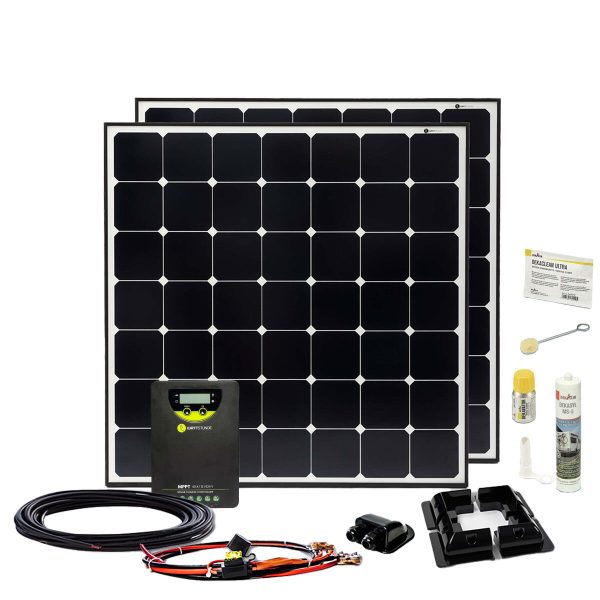 DAYLIGHT Sunpower 380Wp Wohnmobil Solaranlage DLS380 WLR 40.90 MPPT