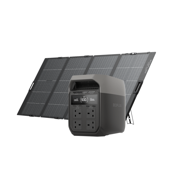 EcoFlow DELTA 3 Series Solar Generator (PV400W)