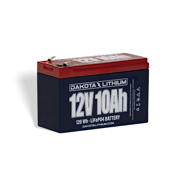 Dakota Lithium 12V 10Ah LiFePO4 Battery | 128Wh | 11-Year Warranty