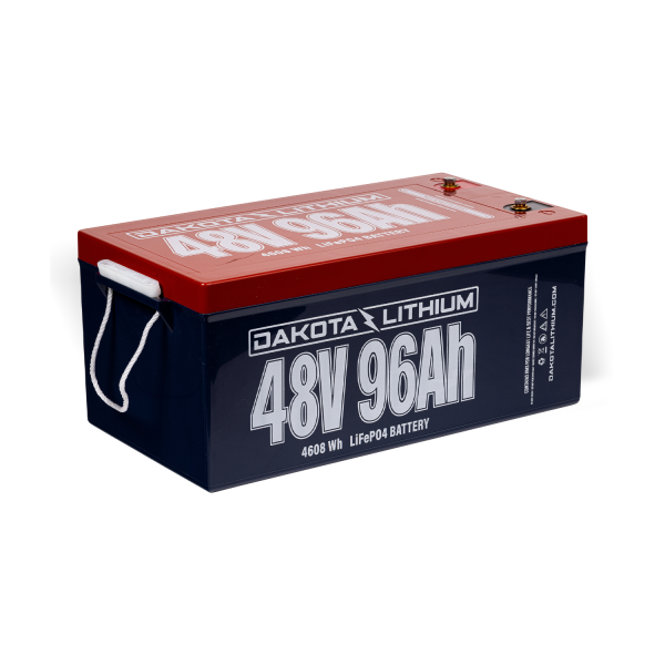 Dakota Lithium 48V 96Ah LiFePO4 Battery | 4608Wh | 11-Year Warranty