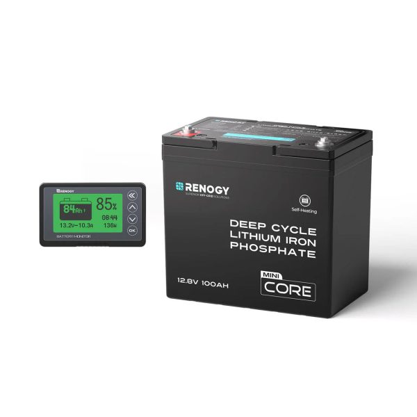 DuoHeat Tech – Core Mini 12V 100Ah Lithium Iron Phosphate Battery