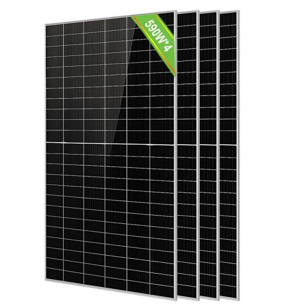 ECO-WORTHY 590W Bifacial N-Type Solar Panels