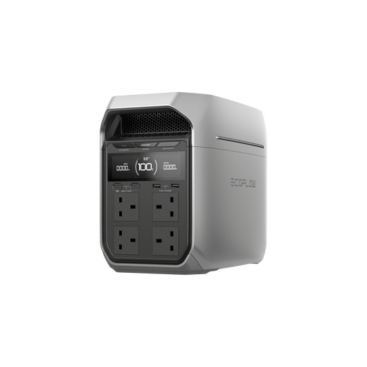 EcoFlow DELTA 3 Series Portable Power Station | 1024Wh | 1800W | LiFePO4 | 3000 Cycles | 5-Year Warranty