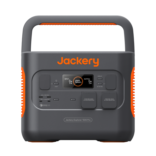 Jackery Explorer 1500 Pro Tragbare Powerstation (Generalüberholt)