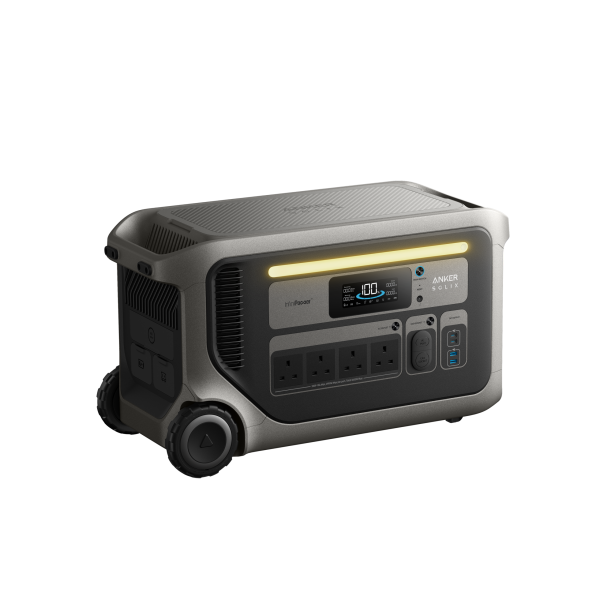 Anker SOLIX F3000 Portable Power Station – 3,072Wh | 3,600W（EDM）