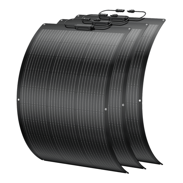 BougeRV Arch 300 Watt (3x100W) Fiberglass Curved Solar Panel