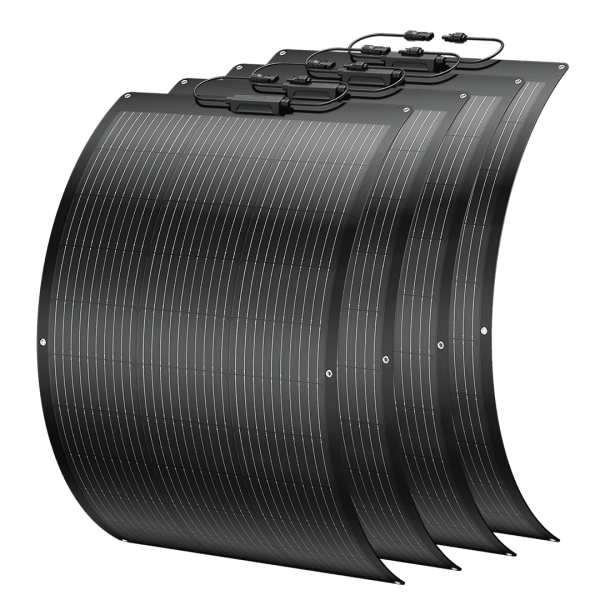 400 Watt Fiberglass Curved Solar Panel (4x100W)