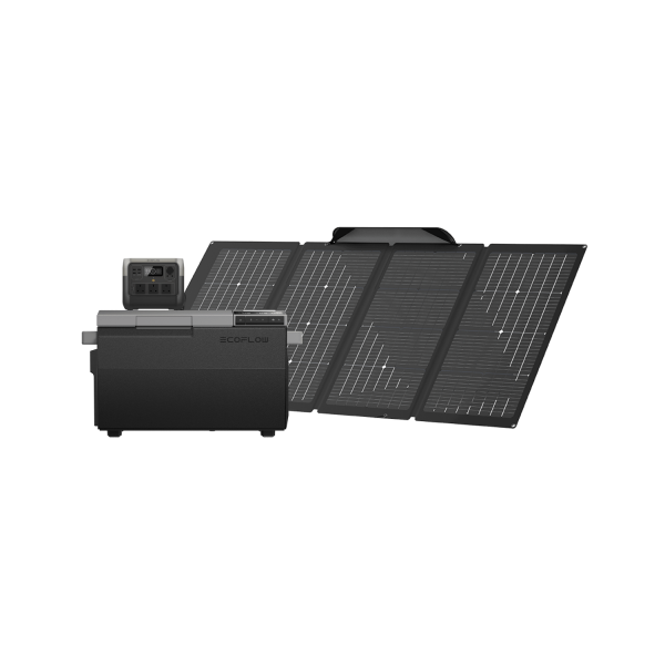 EcoFlow GLACIER + EcoFlow RIVER 2 Pro + 220W Biaficial Solar Panel