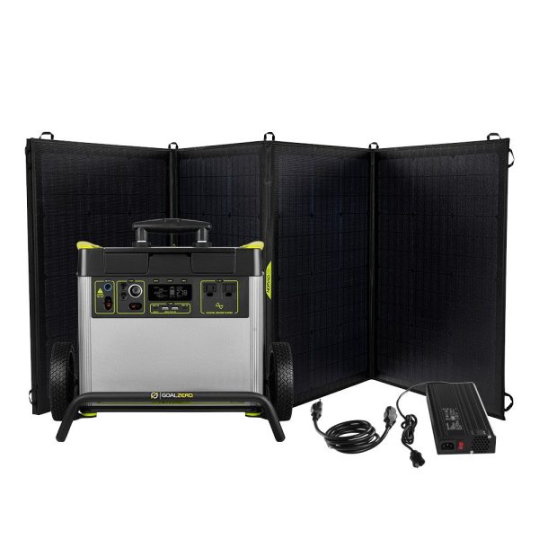 Yeti 3000X + (3) Nomad 200 Solar Generator