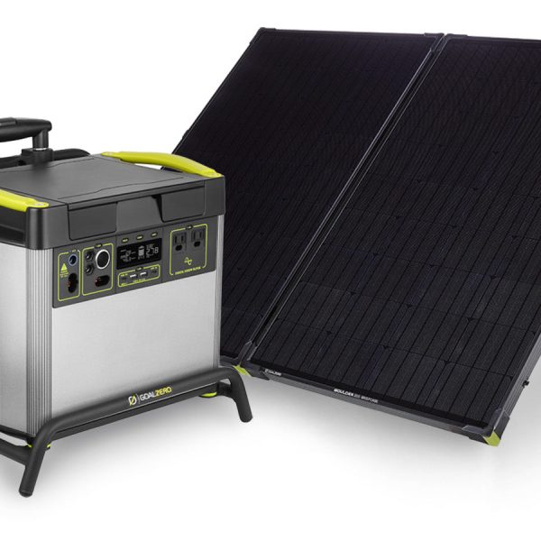 Yeti 3000X + Boulder 200 Solar Generator
