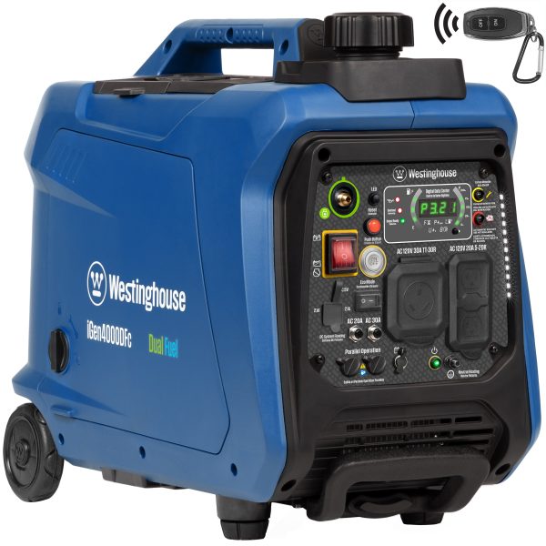 iGen4000DFc Inverter Generator – Dual Fuel with CO Sensor