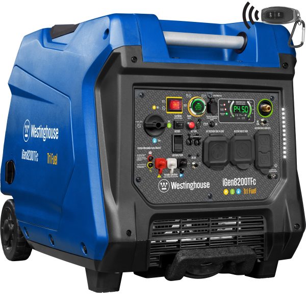 iGen8200TFc Inverter Generator – Tri-Fuel with CO Sensor