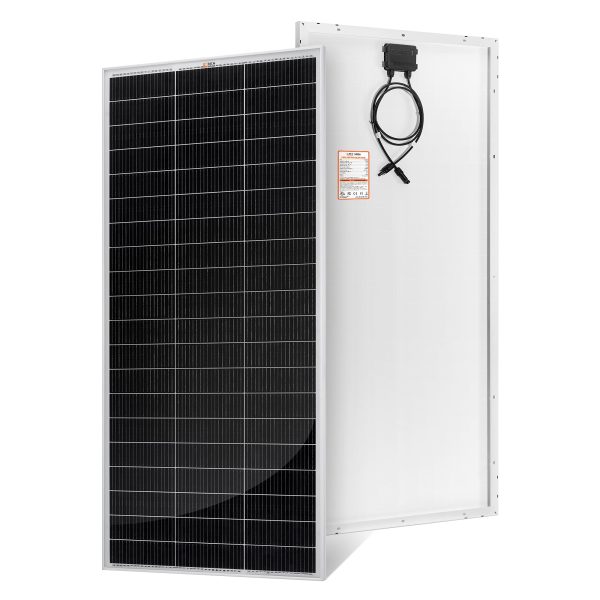 MEGA 200 PRO | 200 Watt 24 Volt Solar Panel | Premium 24V Off-Grid Solar Panel for RVs, Trailers, Cabins | 25-Year Output Warranty