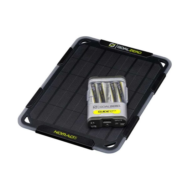 Nomad 5 + Guide 10 Plus Solar Kit