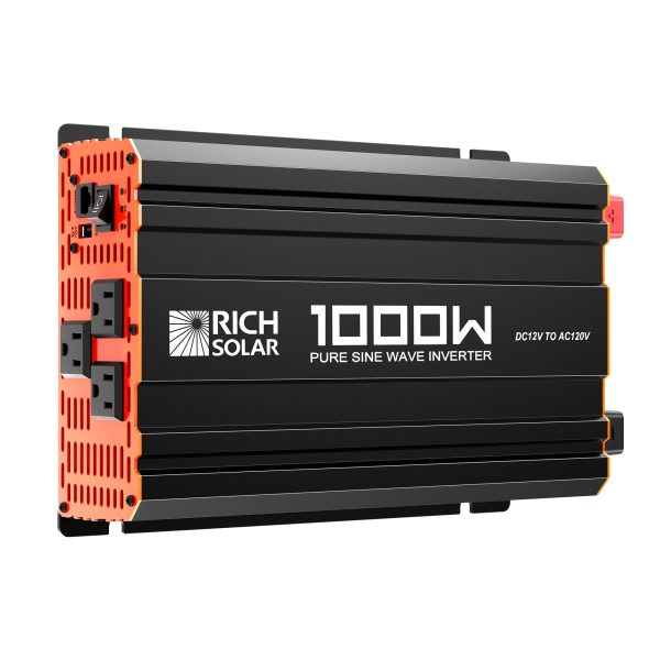 NOVA PURE 1K | 1000 Watt (1kW) 12 Volt Industrial Pure Sine Wave Inverter | Powerful 1000W 12V Off-Grid Inverter for RVs, Trailers, Campers, Vans, Trucks, Overlanders, Boats | Top Rated