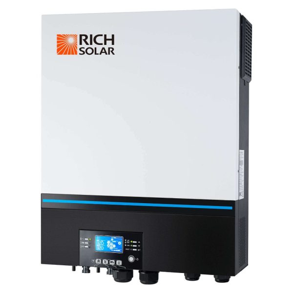 NOVA 6548 | 6500 Watt (6.5kW) 48 Volt Off-Grid Hybrid Solar Inverter | Premium 6500W 48V Hybrid Inverter for Campers, Cabins, Tiny Homes, ADUs, RVs, Off-Grid | UL Certified