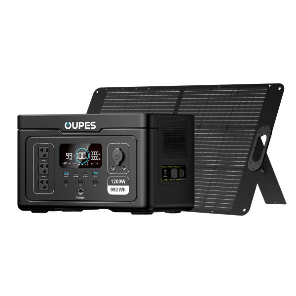 OUPES Exodus 1200 + 100W Solar Panel | Solar Generator Kits