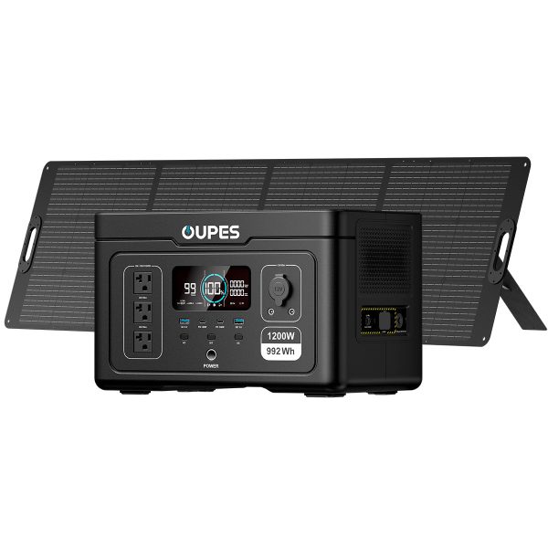OUPES Exodus 1200 + 240W Solar Panel | Solar Generator Kits