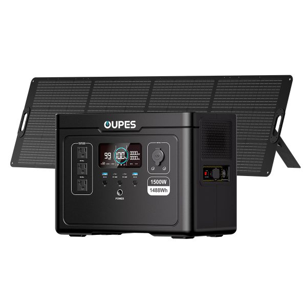 OUPES Exodus 1500 + 240W Solar Panel | Solar Generator Kits