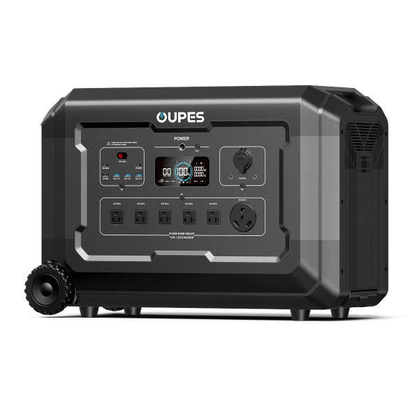 OUPES Mega 5 Home Backup & Portable Power Station | 4000W 5040Wh