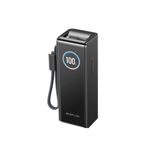 EcoFlow RAPID Power Bank (25,000mAh, 170W, 100W Built-In and Retractable Cables)