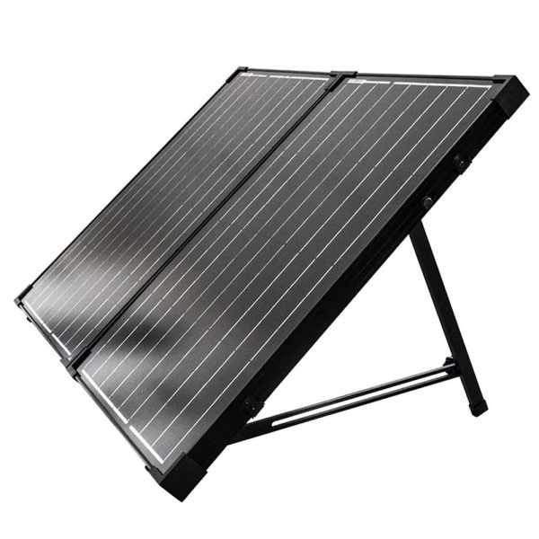 100 Watt 12 Volt Monocrystalline Foldable Solar Suitcase w/o Controller