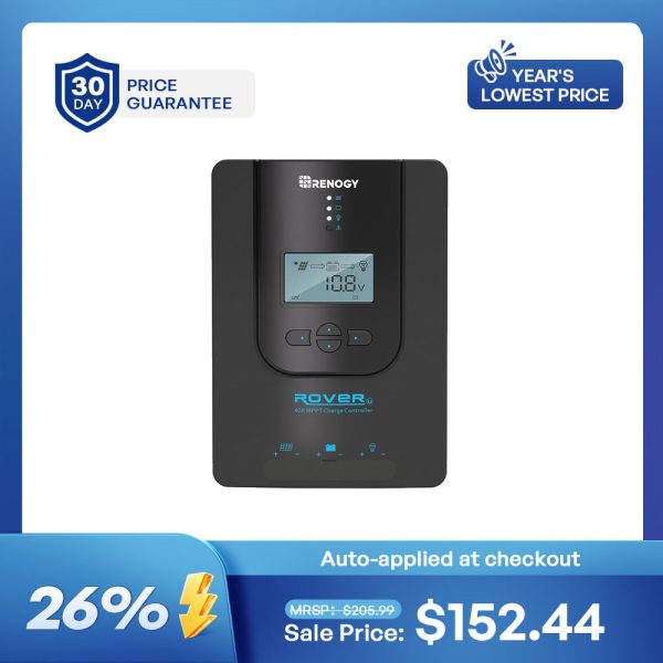 Rover Li 20/30/40 Amp MPPT Solar Charge Controller