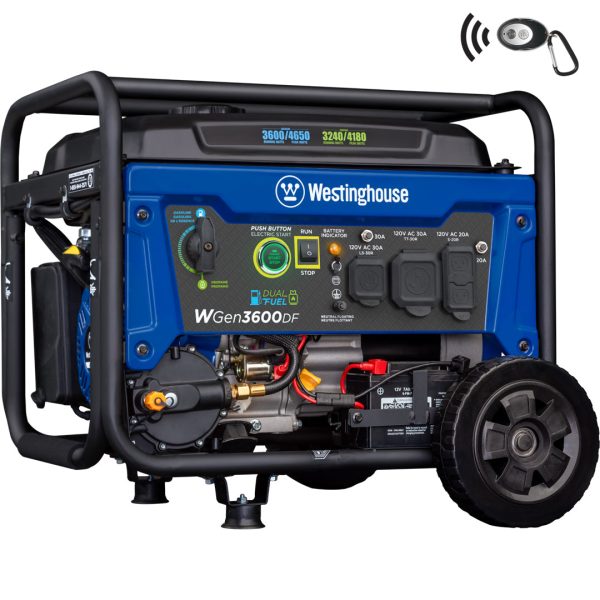 WGen3600DF Generator – Dual Fuel