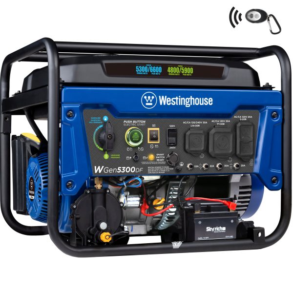 WGen5300DF Generator – Dual Fuel