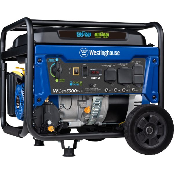WGen5300DFv Generator – Dual Fuel