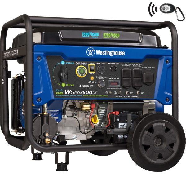 WGen7500DF Generator – Dual Fuel